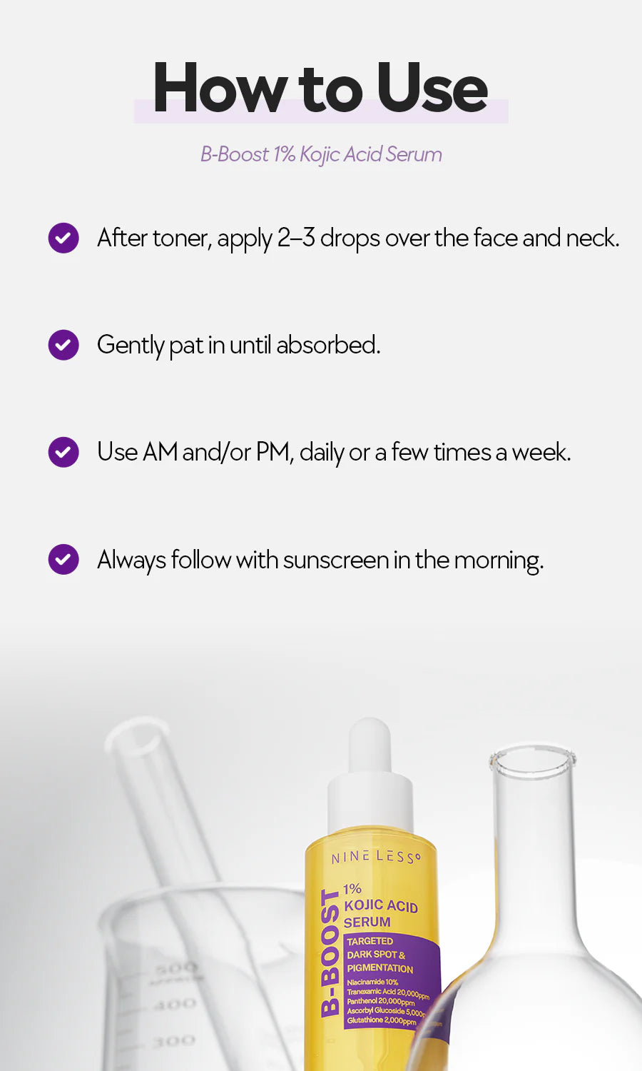 B-Bost 1% Kojic Acid Serum