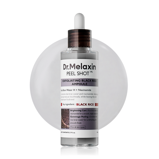 Dr. Melaxin Peel Shot Exfoliating Black Rice Ampoule 80ml