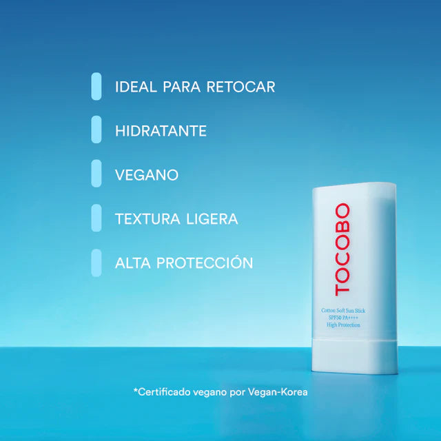 Tocobo Cotton Soft Sun Stick SPF 50+ PA++++